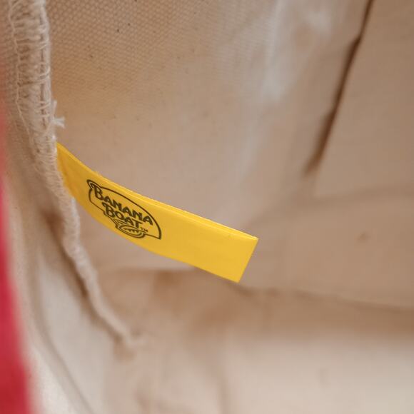 Banana Boat Heavy Canvas Tote Utility Bag Coastal Travel Bag - Picture 5 of 8